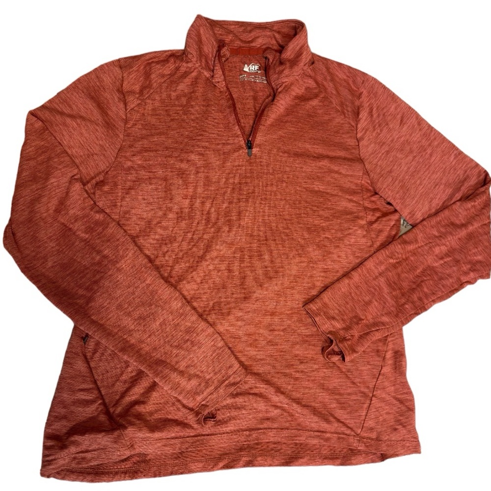 Orange REI co-op long sleeve